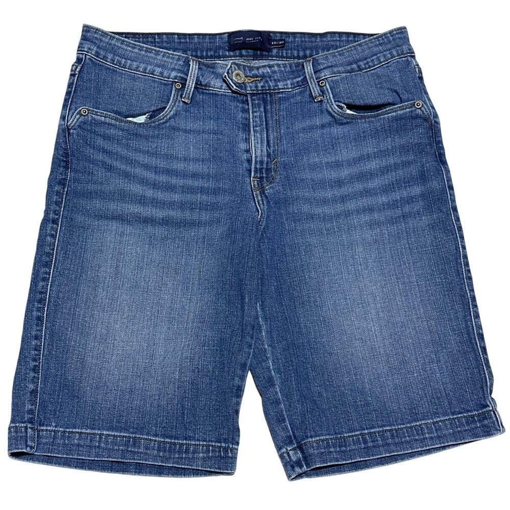 Levi's Demi Curve Classic Straight Leg Denim Shorts Women's Size 10/30